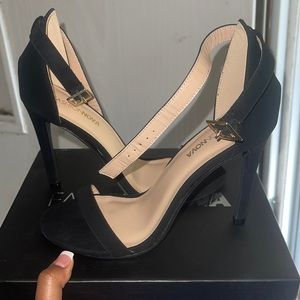 Black heels